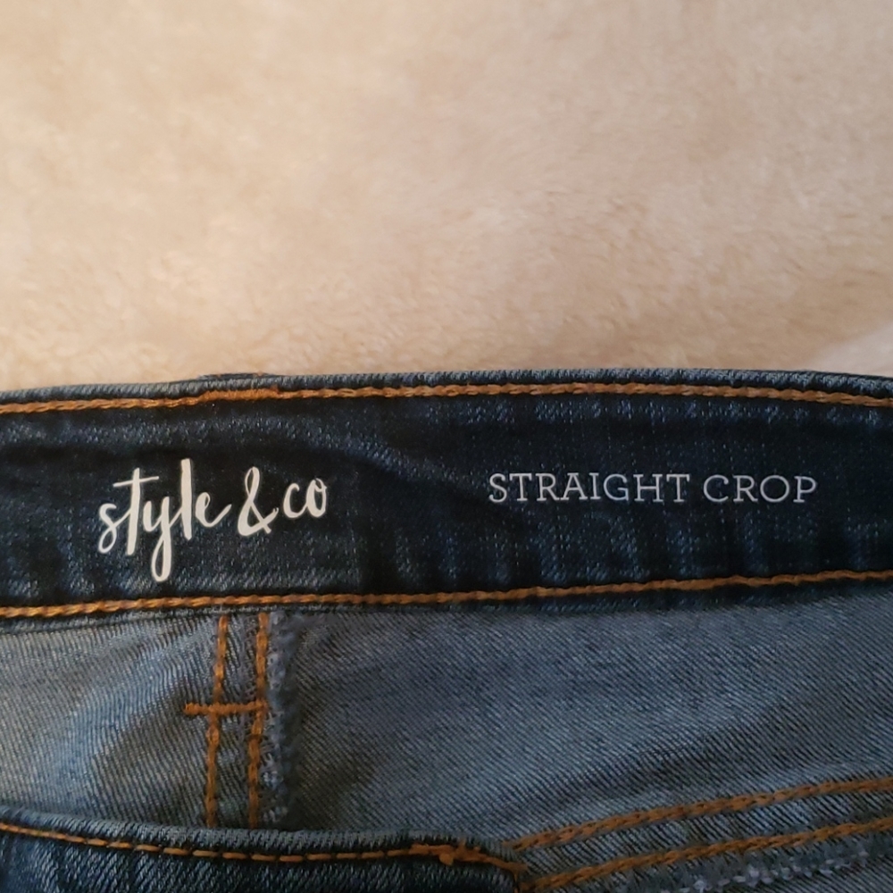 Style n Co. Straight cropped jeans - Picture 6 of 6